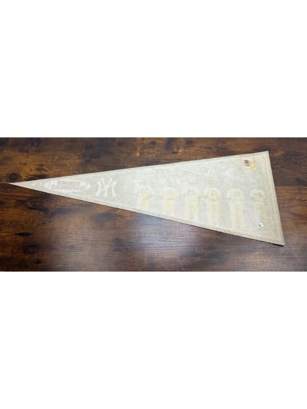 New York Yankees Bronx Bombers Vintage Felt Pennant 2004 MLB 29.5 inches